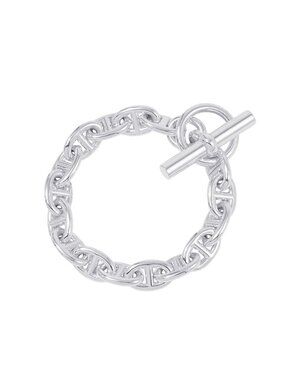 Hermes Bracelet Chaine D'ancre PM 16 Links Silver